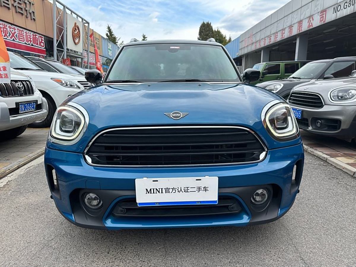 2020年11月MINI COUNTRYMAN  2021款 1.5T COOPER ALL4 拉古納藍(lán)限量版