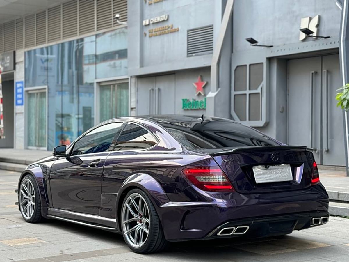 奔馳 奔馳C級(jí)AMG  2012款 AMG C 63 Coupe 高性能版圖片