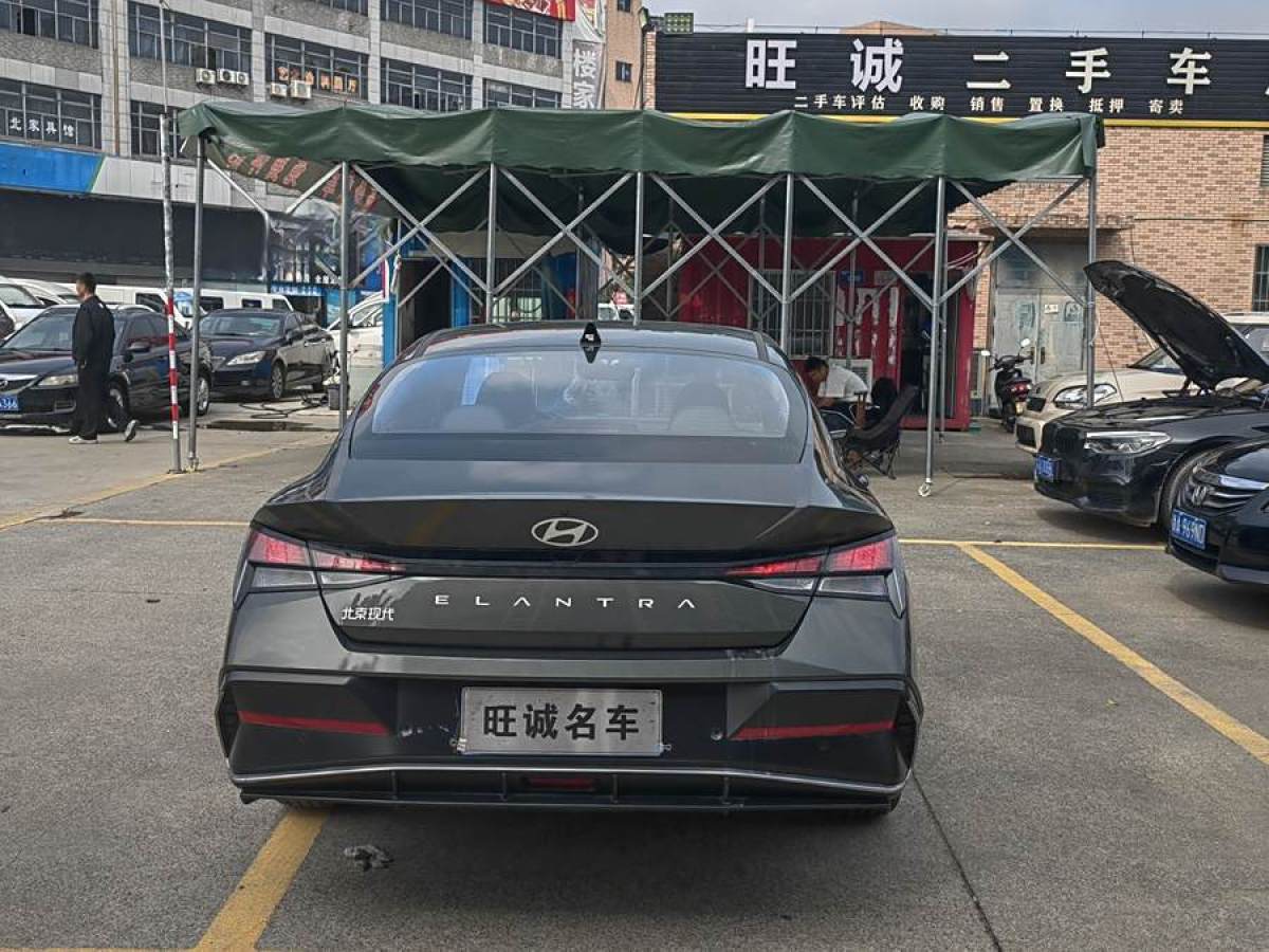 現(xiàn)代 伊蘭特  2023款 1.5L CVT GLX精英版圖片