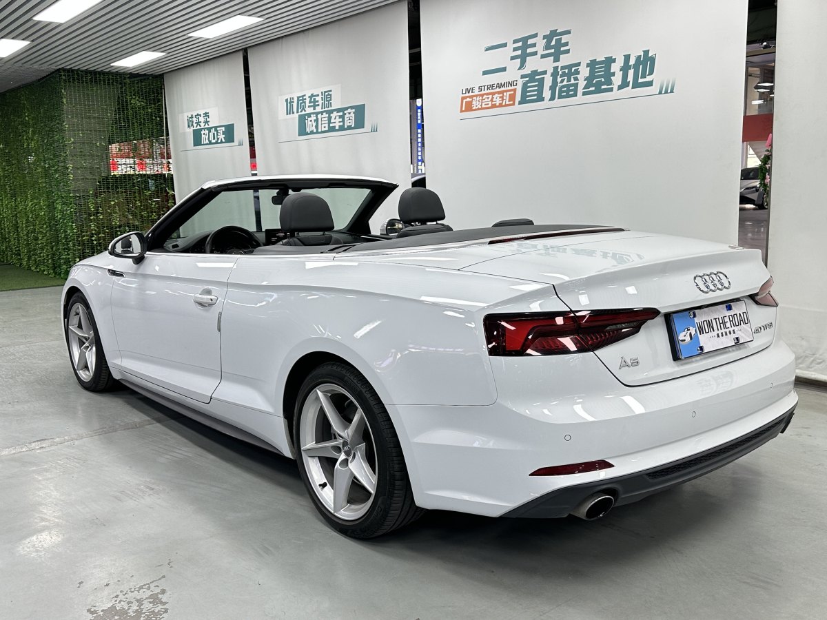 2020年5月奧迪 奧迪A5  2019款 Cabriolet 40 TFSI 時尚型