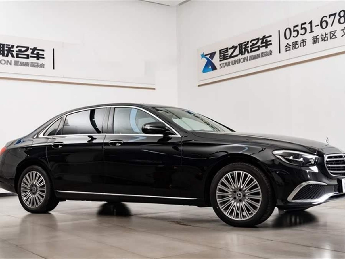 奔馳 奔馳E級  2023款 改款 E 300 L 時尚型圖片
