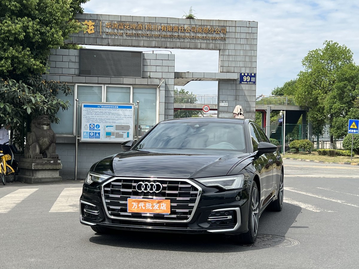 2023年1月奧迪 奧迪A6L  2023款 改款 40 TFSI 豪華致雅型