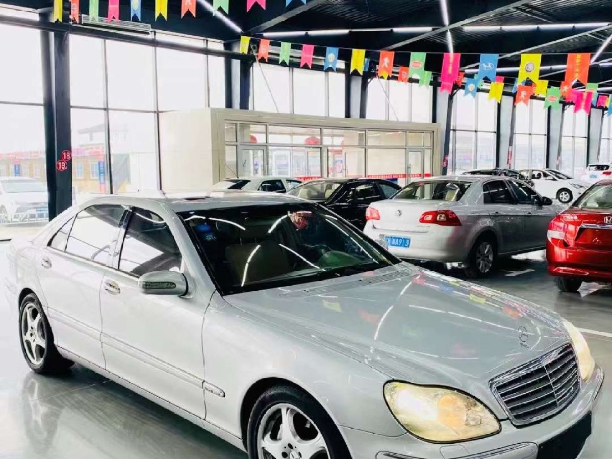 奔驰 奔驰s级  2005款 s500 55l图片