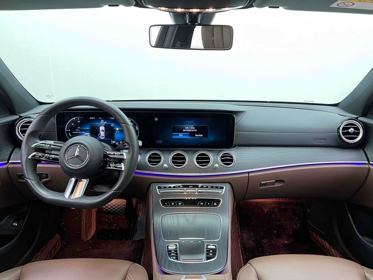 奔馳 奔馳E級  2021款 改款 E 300 L 豪華型圖片