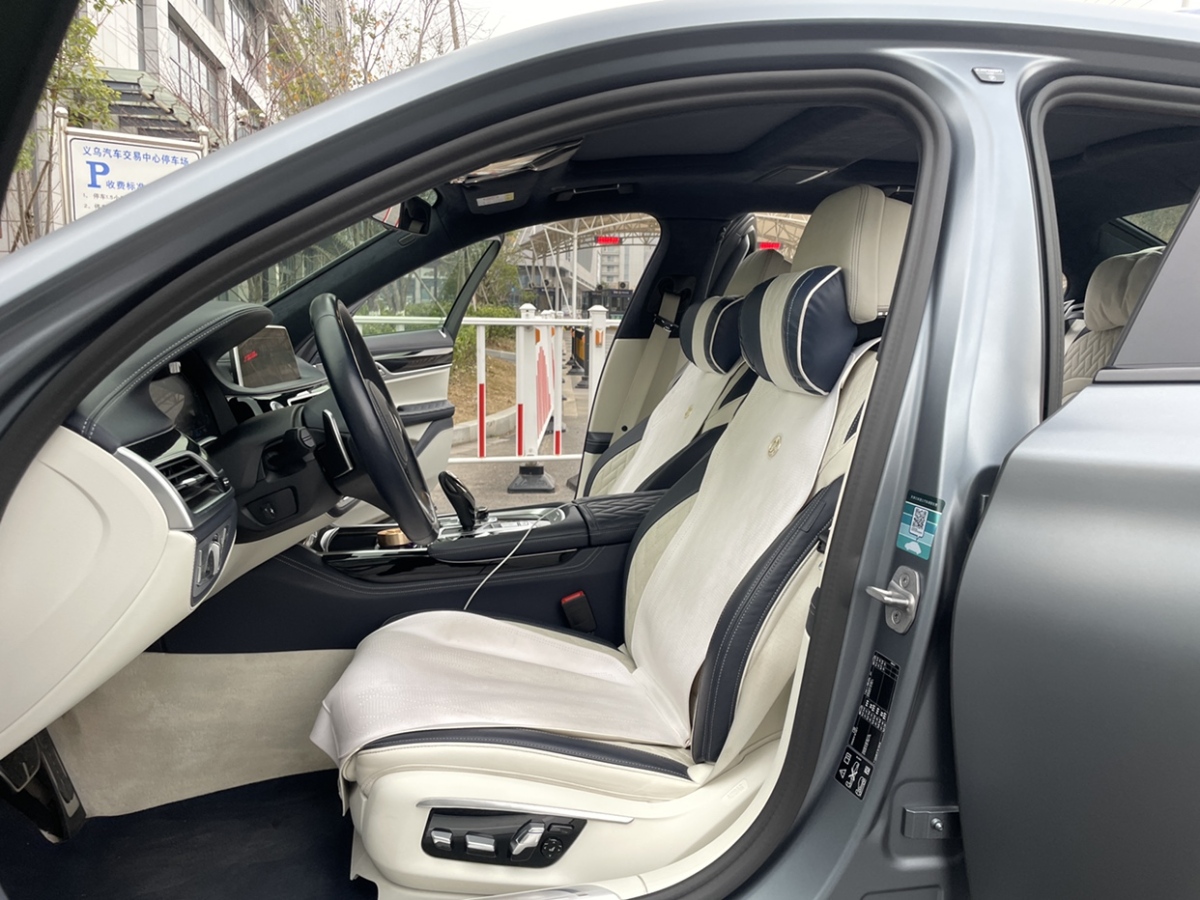 2021年8月宝马 宝马7系  2019款 改款 750Li xDrive V8 M运动套装