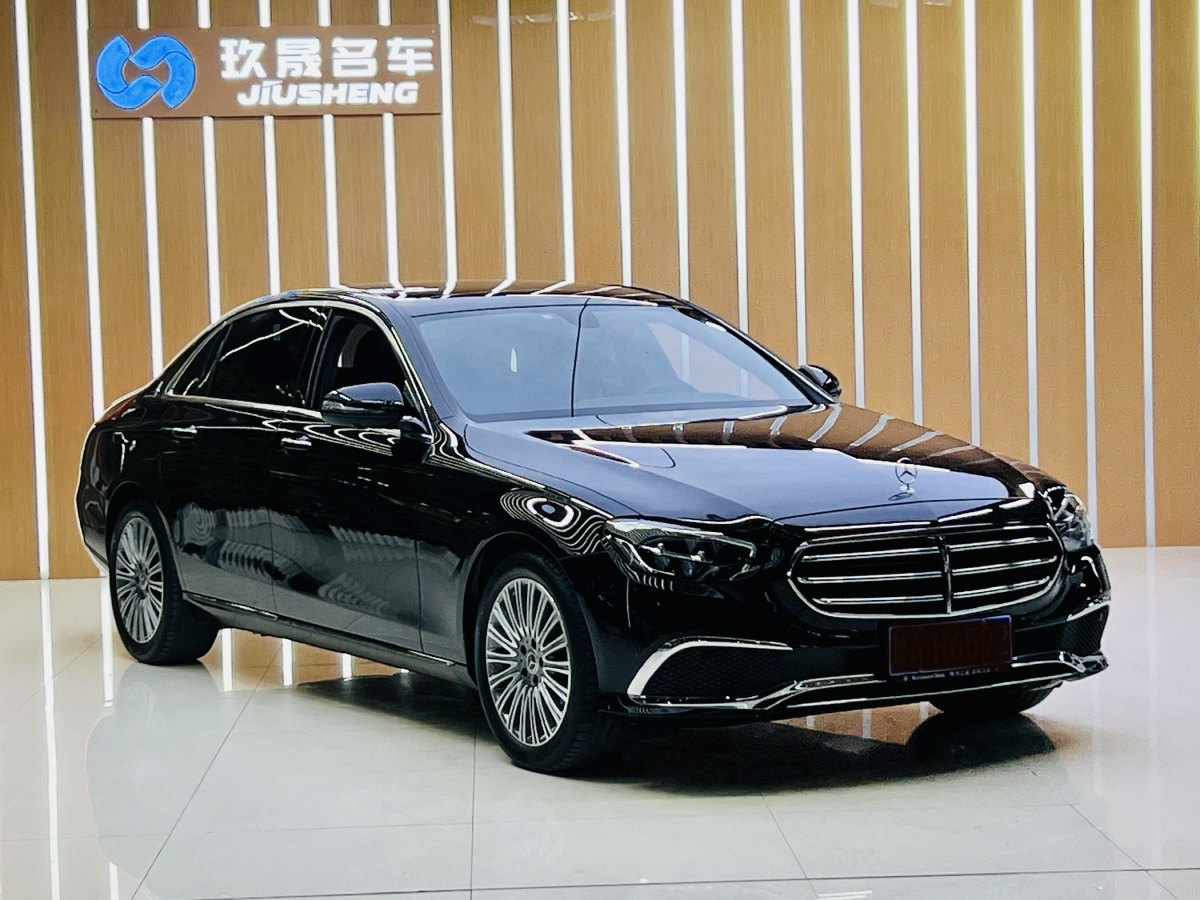 2021年3月奔馳 奔馳E級  2021款 改款 E 300 L 豪華型