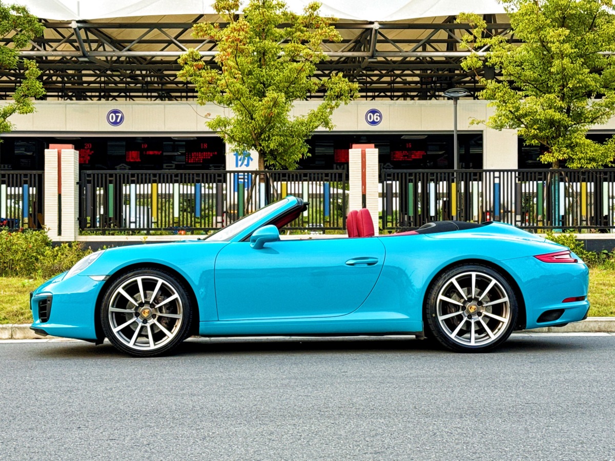 2017年9月保時捷 911  2017款 Carrera Cabriolet GTS 3.0T