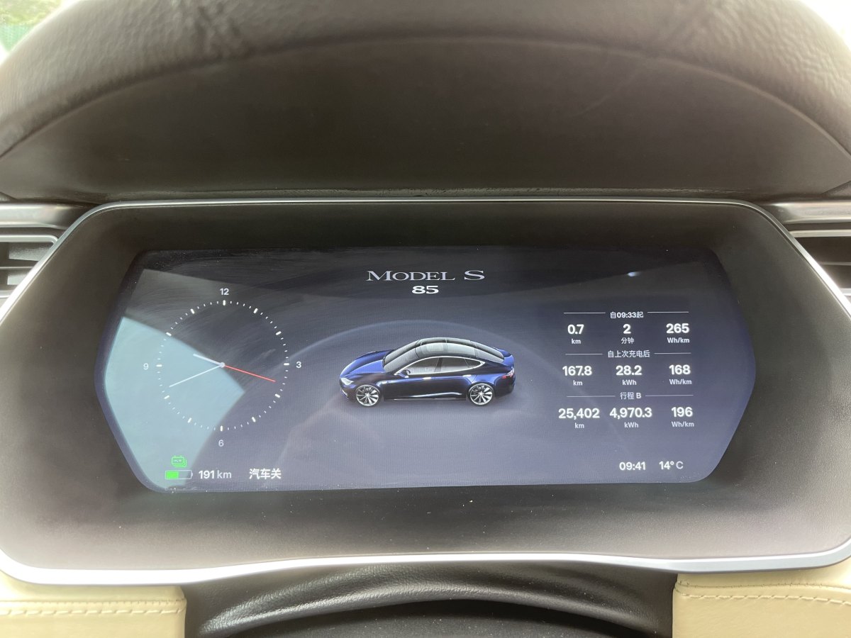 特斯拉 Model S  2014款 Model S 85圖片