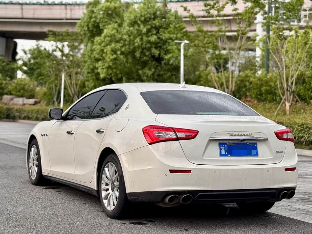 瑪莎拉蒂 Ghibli  2014款 3.0T 標(biāo)準(zhǔn)版圖片