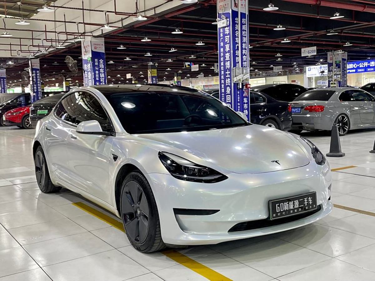 特斯拉 Model 3  2021款 改款 標(biāo)準(zhǔn)續(xù)航后驅(qū)升級(jí)版圖片