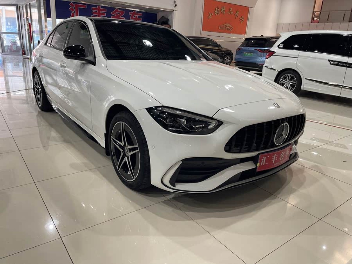 奔馳 奔馳C級  2023款 改款 C 260 L 皓夜運動版圖片