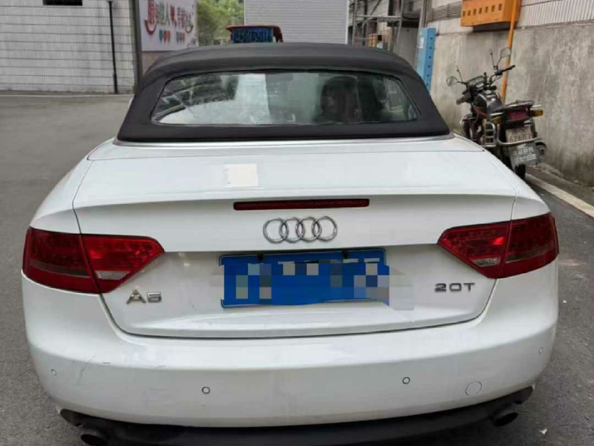 奧迪 奧迪A5  2012款 A5 Cabriolet 2.0T Quattro圖片