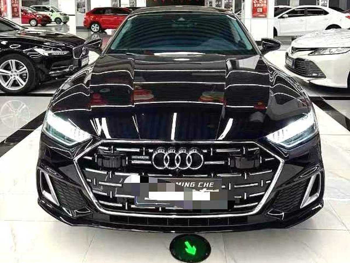 奧迪 奧迪A7L  2024款 45TFSI S-line 筑夢(mèng)型 流晶套裝圖片