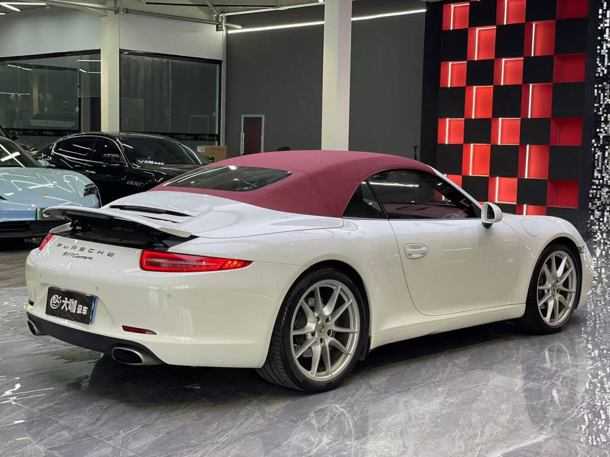 保時捷 911  2012款 Carrera Cabriolet 3.4L圖片