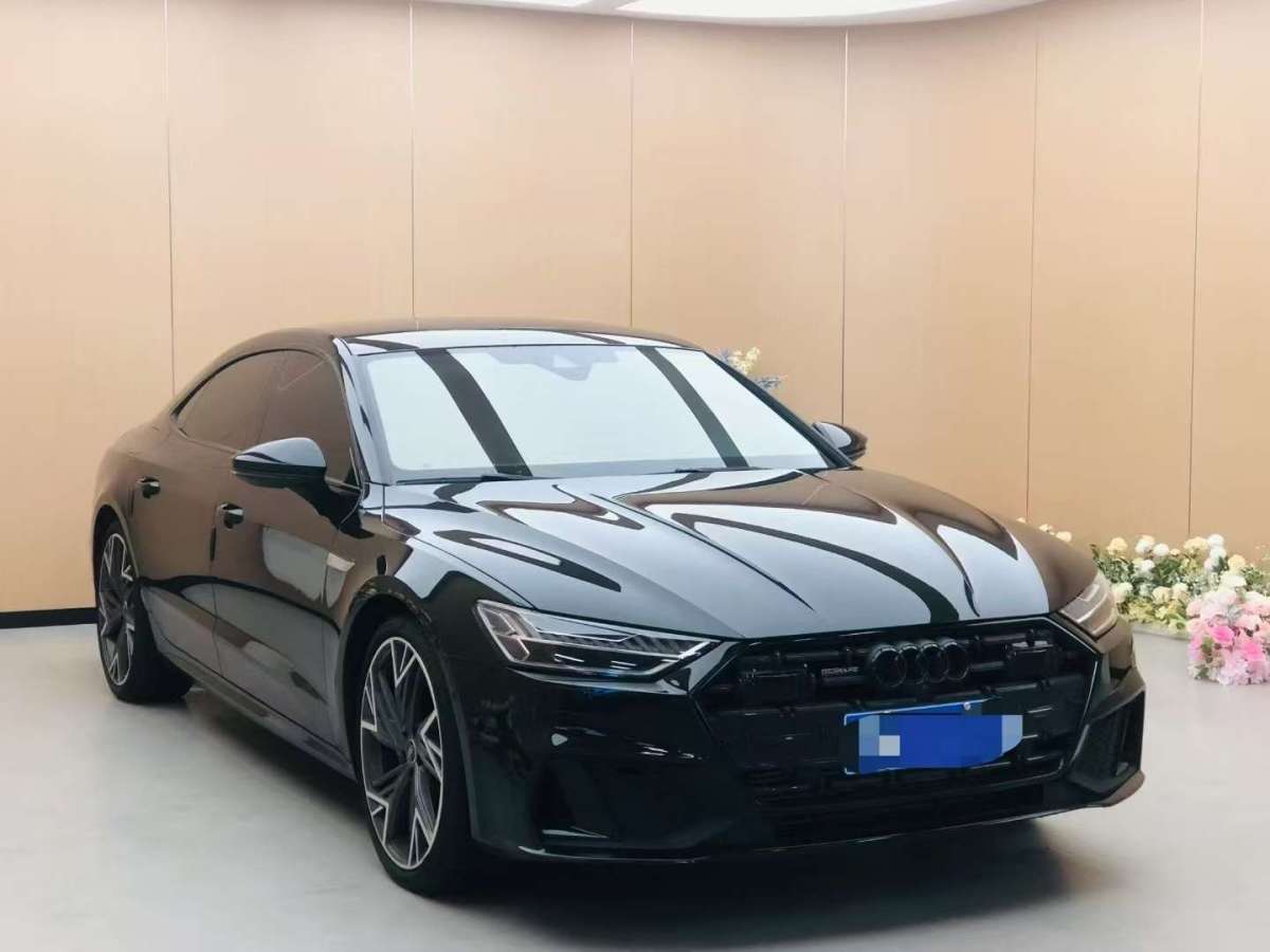 奧迪 奧迪A7L  2024款 45 TFSI quattro S-line 黑武士版圖片