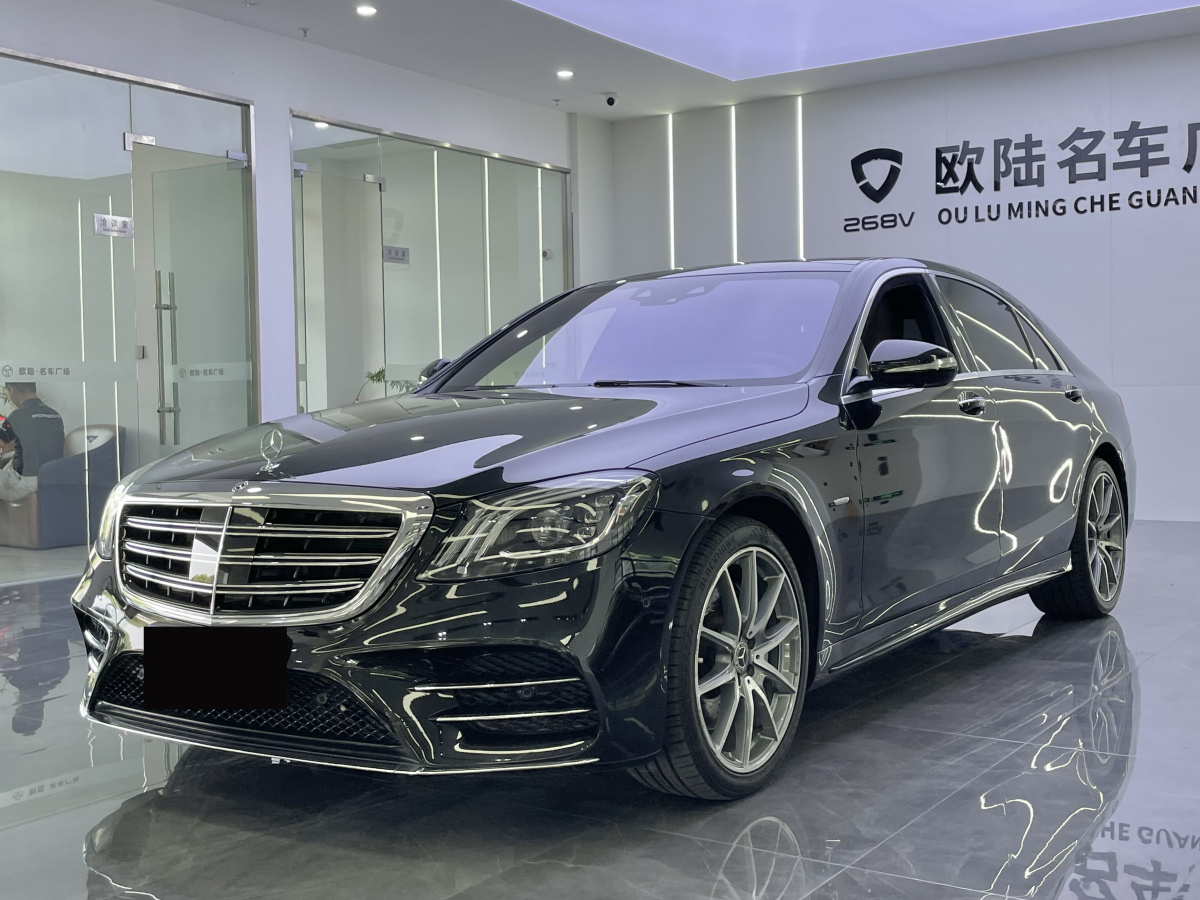 奔馳 奔馳S級  2020款 S 450 L 4MATIC 臻藏版圖片