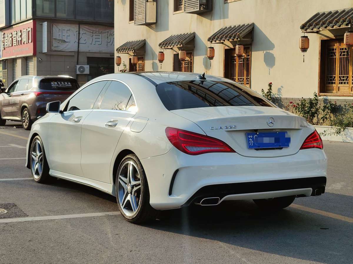 2016年01月奔馳 奔馳CLA級(jí)  2015款 CLA 220 4MATIC