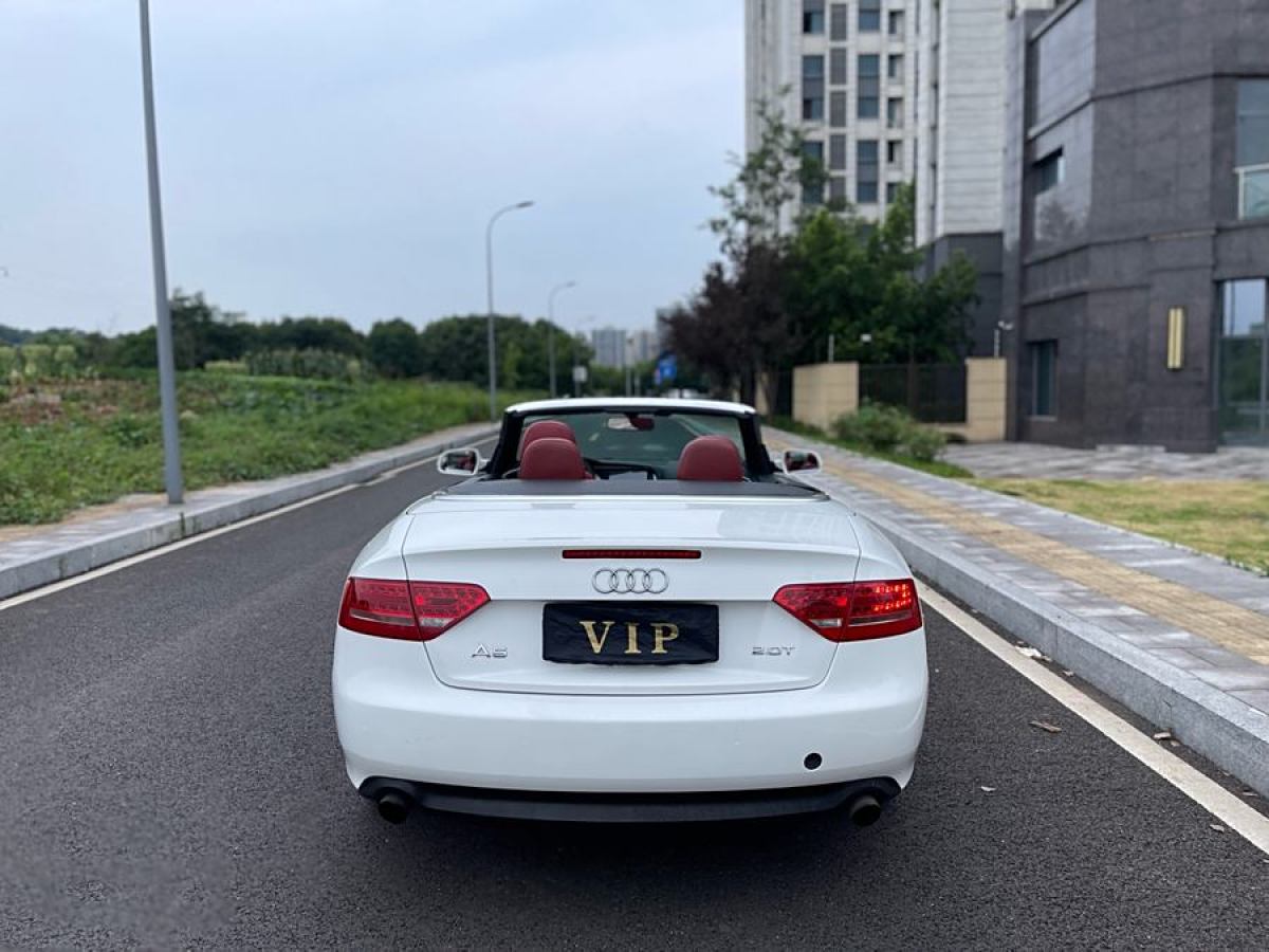 2012年3月奧迪 奧迪A5  2010款 2.0TFSI Cabriolet