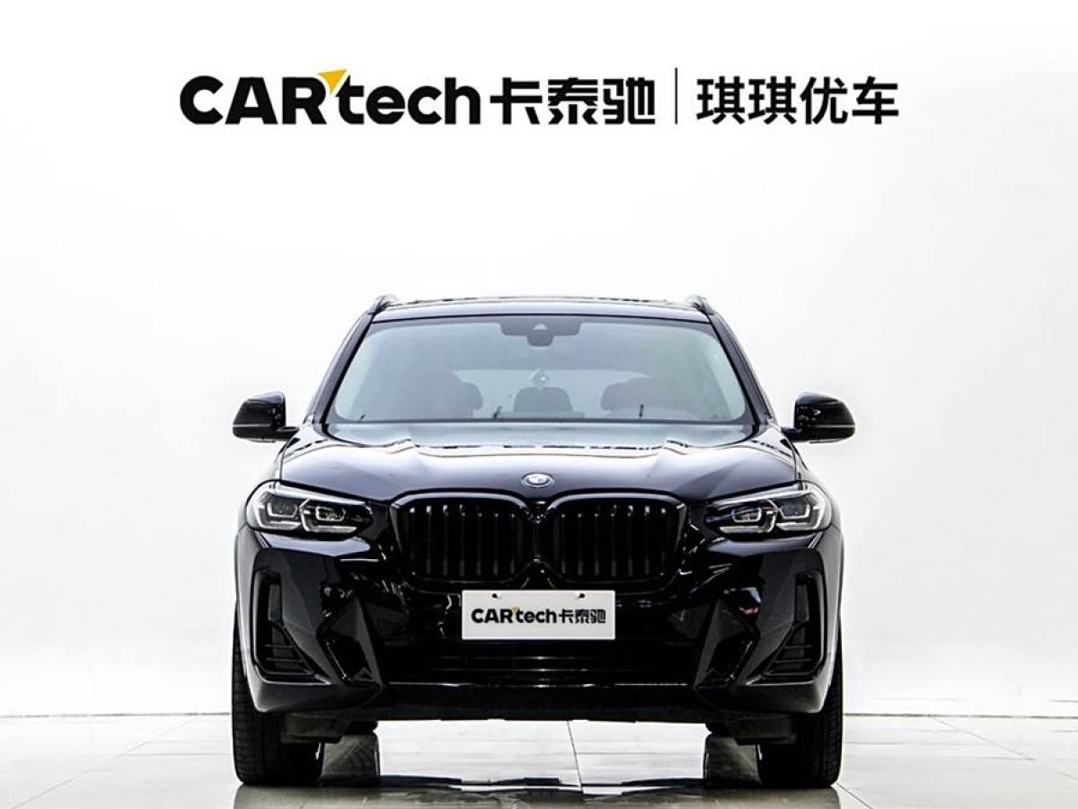 寶馬 寶馬X3  2022款 改款 xDrive30i 領(lǐng)先型 M曜夜套裝圖片