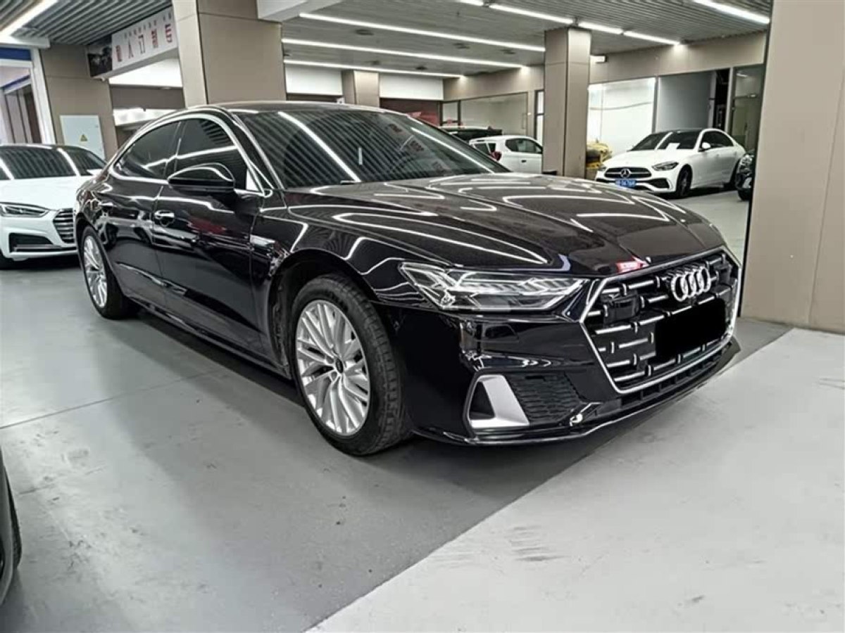 奧迪 奧迪A7L  2024款 45TFSI S-line 筑夢型 流晶套裝圖片