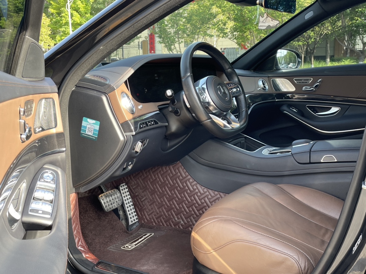 2019年6月奔驰 奔驰S级  2019款 S 450 L 4MATIC 臻藏版