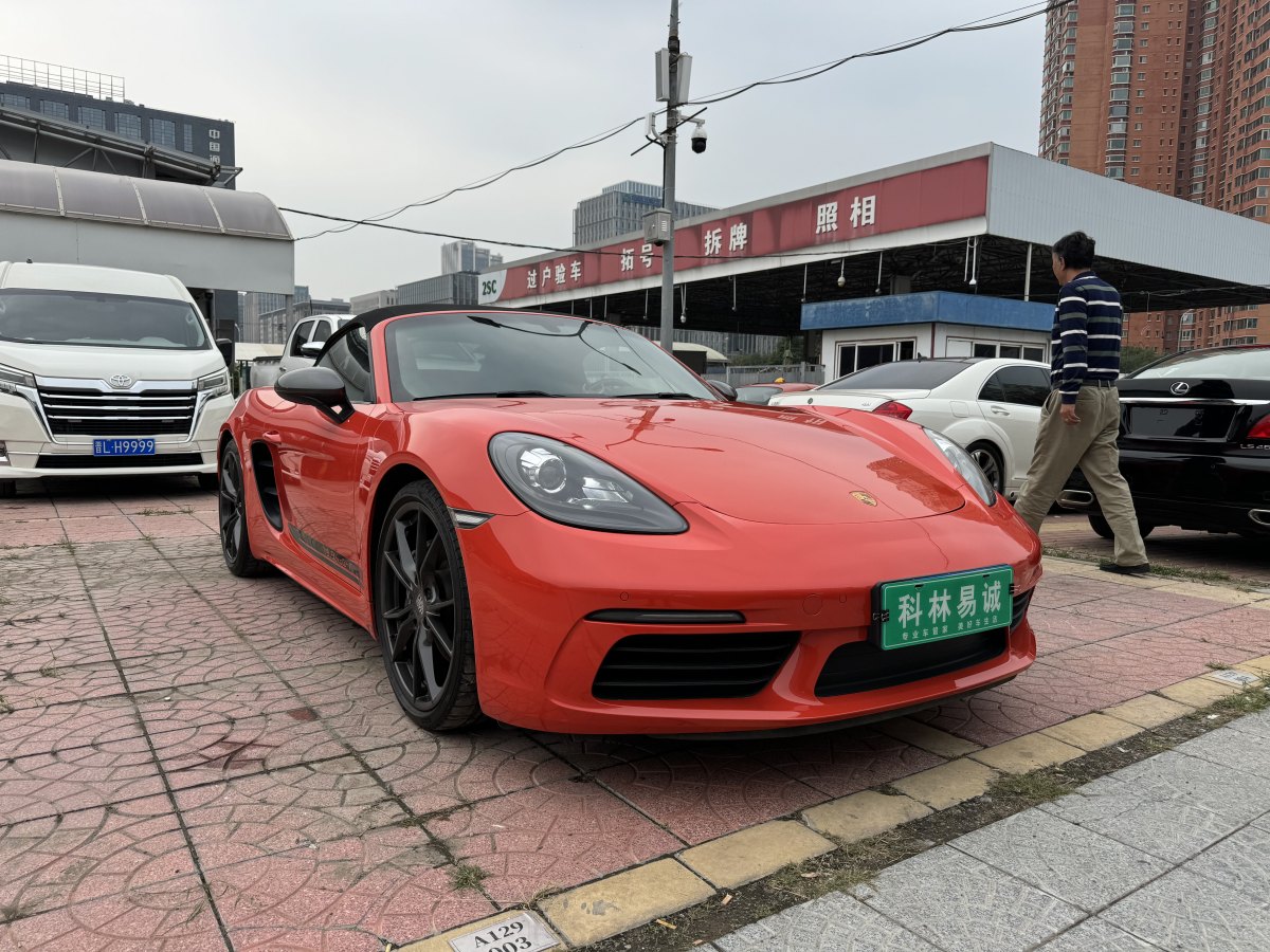 2021年8月保時(shí)捷 718  2019款 Boxster 2.0T