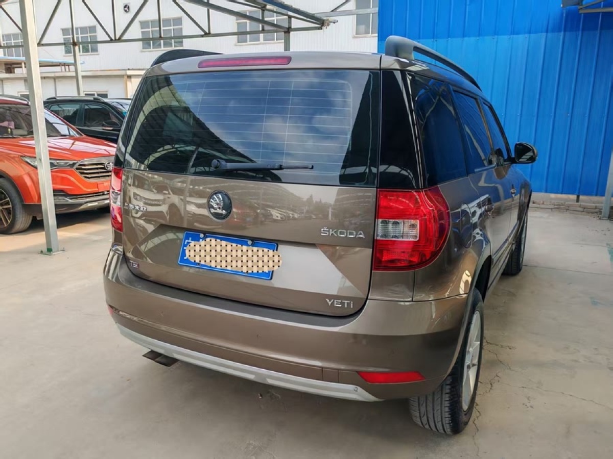 斯柯達 Yeti  2014款 1.4TSI DSG炫彩版圖片