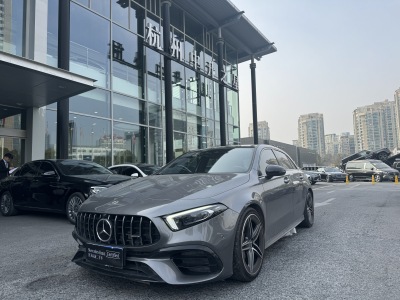 2022年1月 奔馳 奔馳A級AMG 改款 AMG A 45 4MATIC+圖片