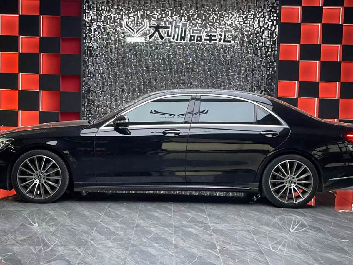 奔馳 奔馳S級  2019款 S 450 L 4MATIC 臻藏版圖片