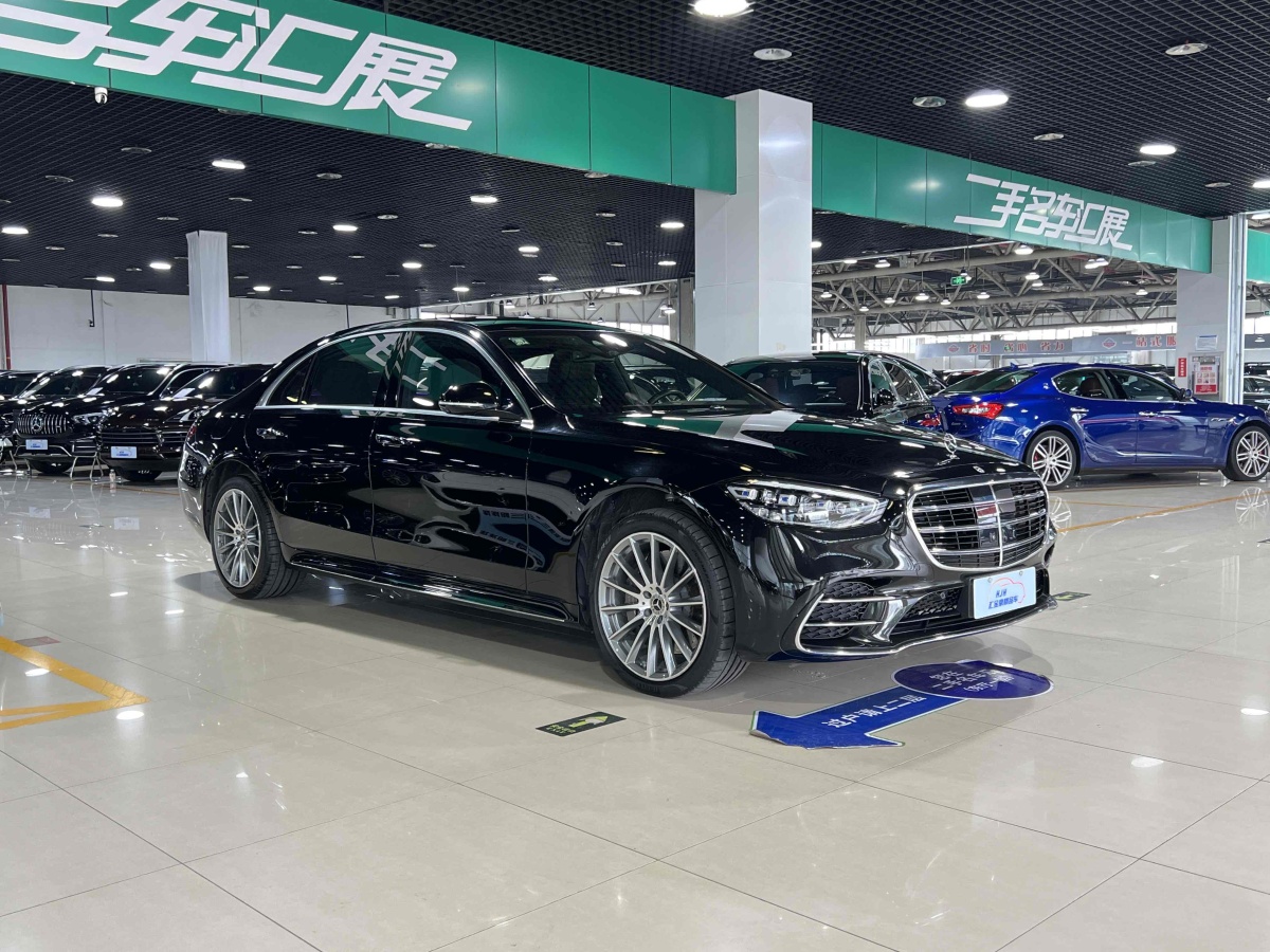 奔驰 奔驰S级  2022款 改款 S 500 L 4MATIC图片