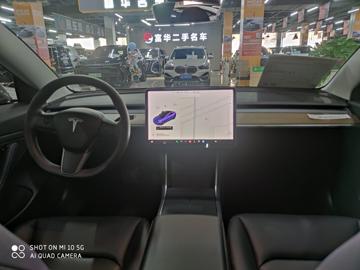 特斯拉 Model 3  2021款 標準續(xù)航后驅(qū)升級版 3D6圖片