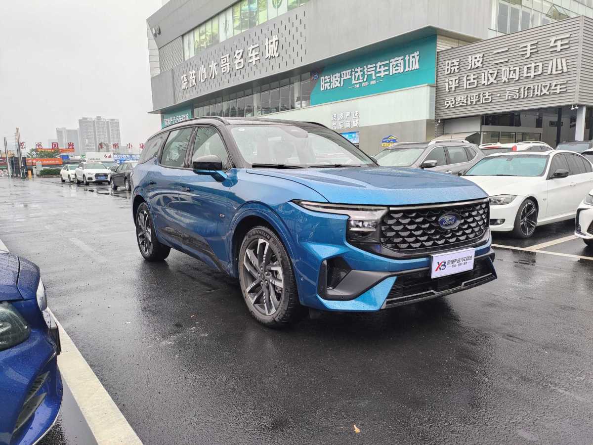 福特 銳界  2023款 銳界L 2.0T EcoBoost E-混動四驅(qū)七座 STLine圖片