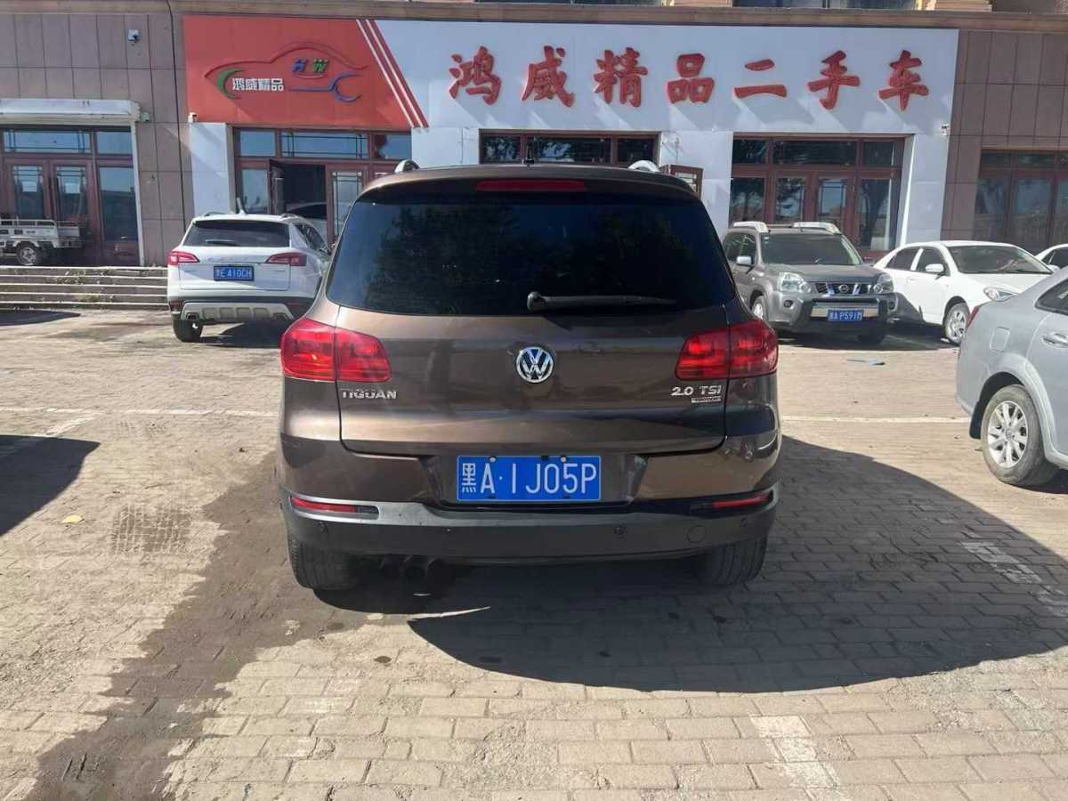 2013年1月大眾 Tiguan  2012款 2.0TSI 豪華版