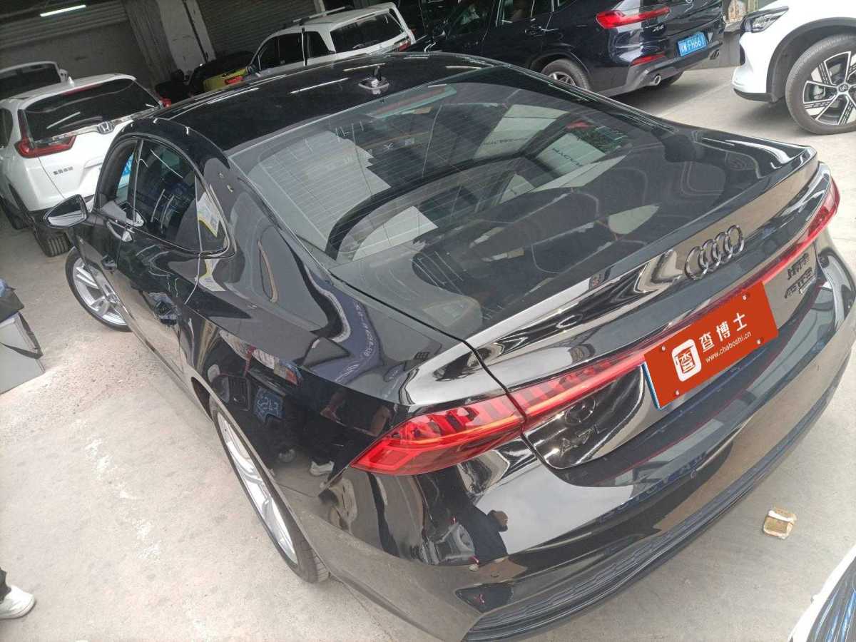 奧迪 奧迪A7L  2022款 45 TFSI quattro S-line 風(fēng)騎士圖片