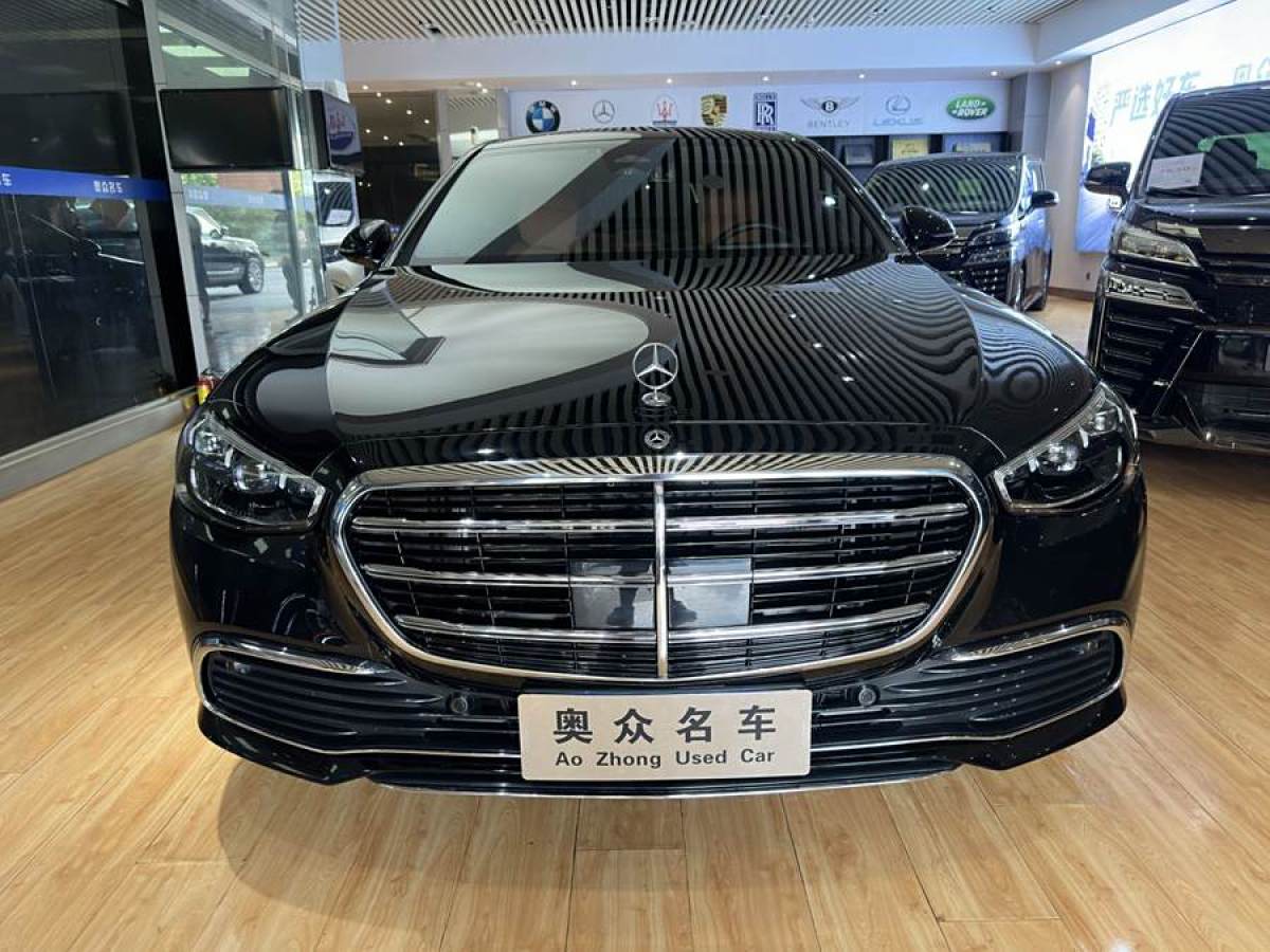 奔馳 奔馳S級(jí)  2023款 改款 S 400 L 商務(wù)型圖片