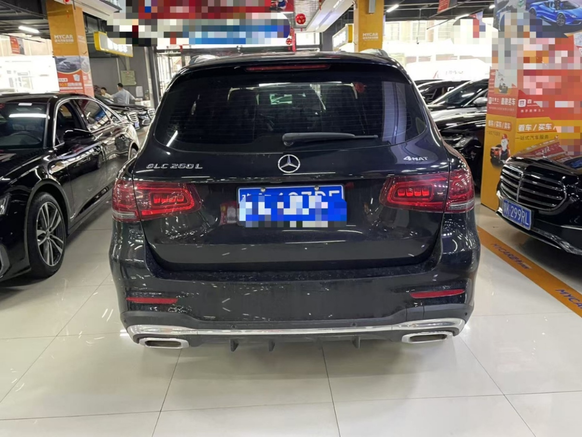 2020年9月奔馳 奔馳GLC  2020款 GLC 260 L 4MATIC 豪華型