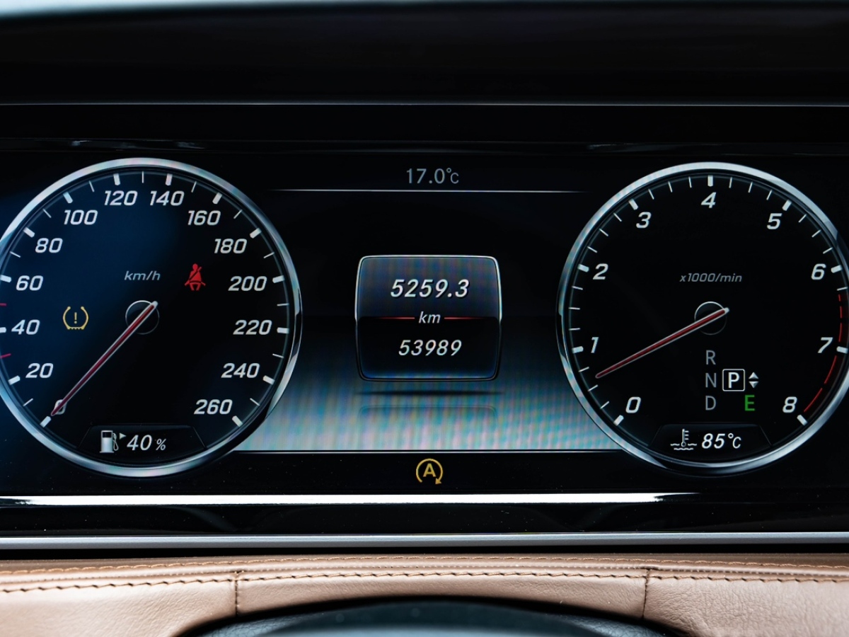 2014年10月奔驰 奔驰S级  2014款 S 600 L