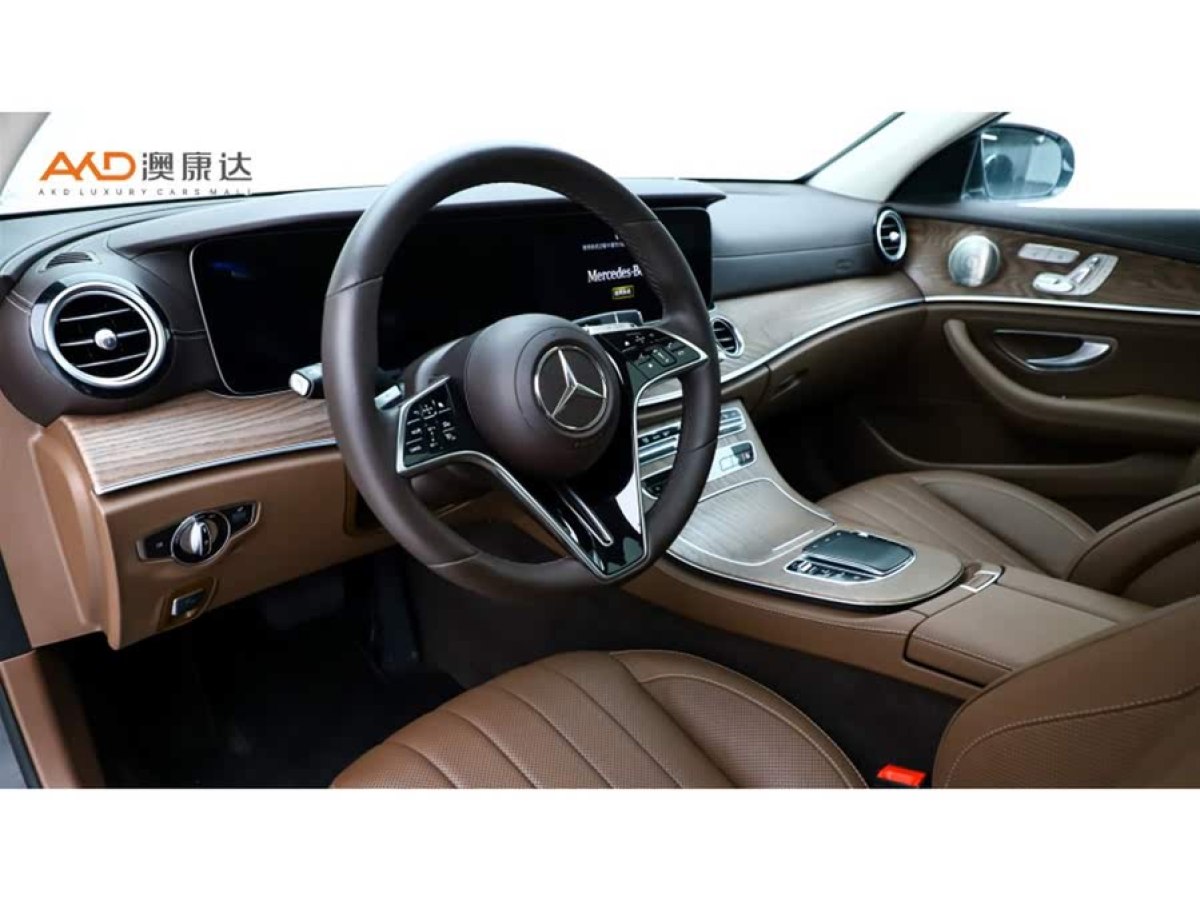 奔馳 奔馳E級  2021款 改款 E 300 L 尊貴型圖片