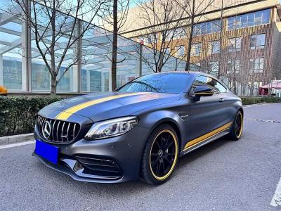 2021年7月 奔馳 奔馳C級AMG AMG C 63 轎跑車 暗夜特別版圖片