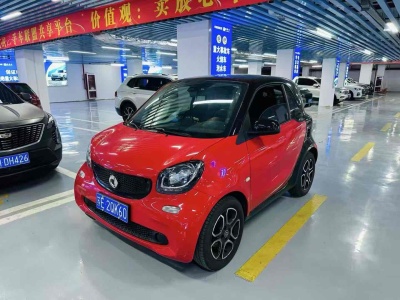 2017年11月 smart fortwo 0.9T 66千瓦硬頂鋒型版圖片