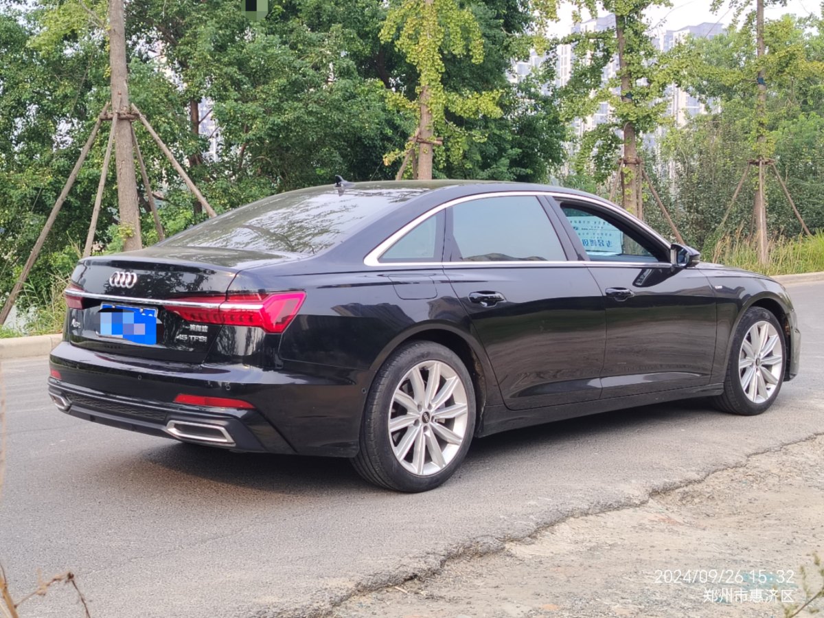 2022年8月奧迪 奧迪A6L  2022款 45 TFSI 臻選動感型