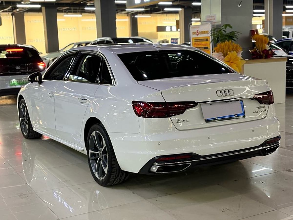 奧迪 奧迪A4L  2020款 40 TFSI 時(shí)尚致雅型圖片