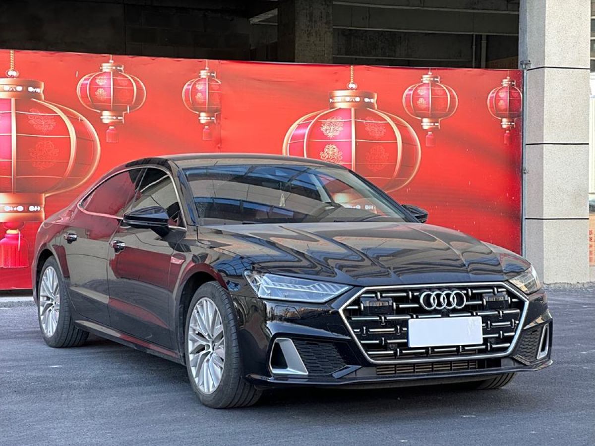 奧迪 奧迪A7L  2024款 45TFSI S-line 筑夢型 流晶套裝圖片