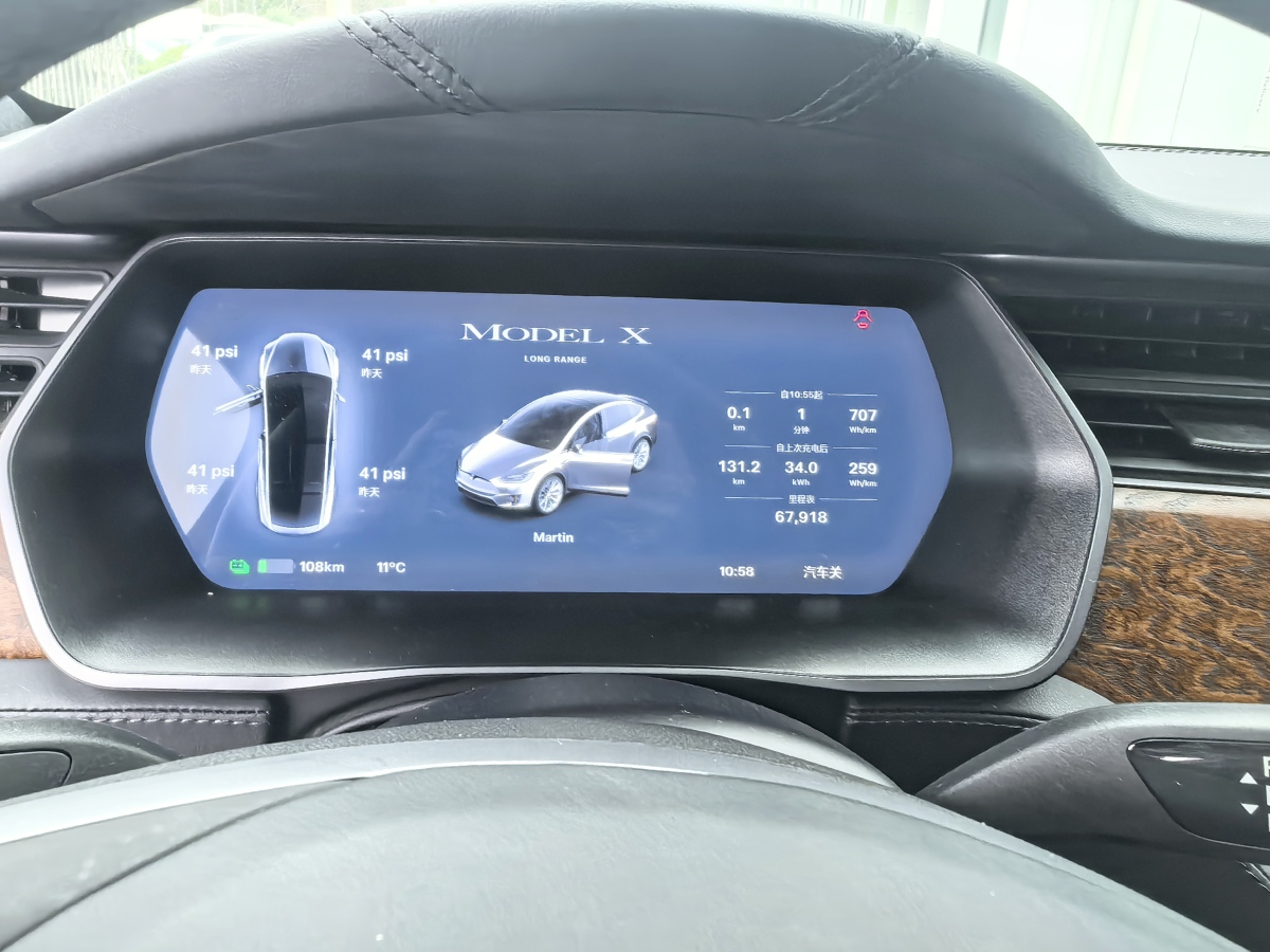 特斯拉 Model X  2019款 長續(xù)航版圖片