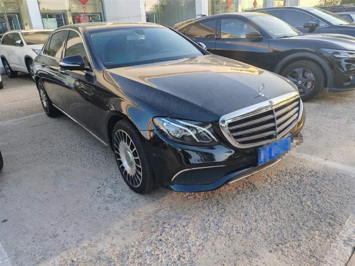 奔馳 奔馳E級  2020款 改款 E 300 L 時尚型圖片