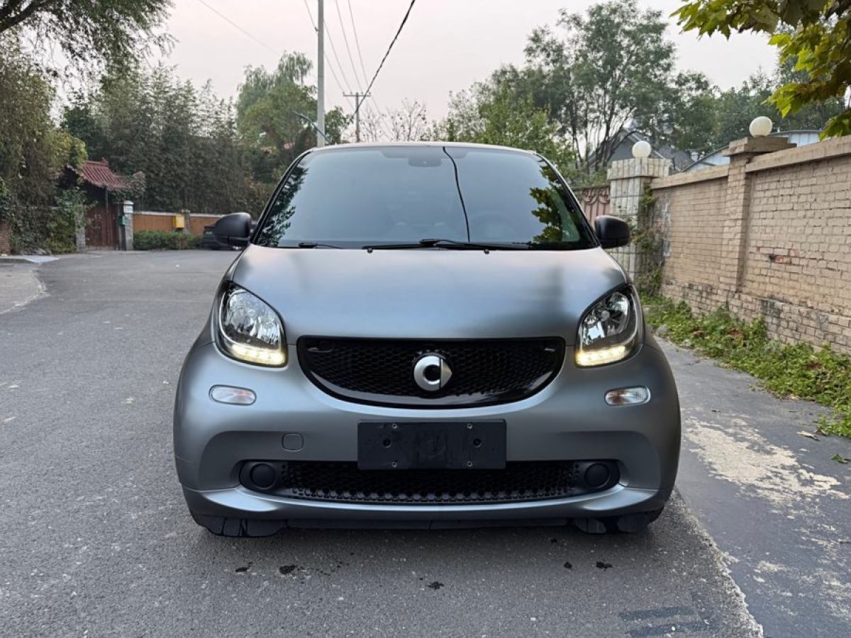 2019年9月smart fortwo  2019款 0.9T 66千瓦硬頂風(fēng)擎版 國(guó)VI