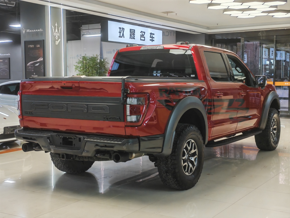 2023年8月福特 F-150  2023款 3.5T 猛禽烈焰風(fēng)暴特別版