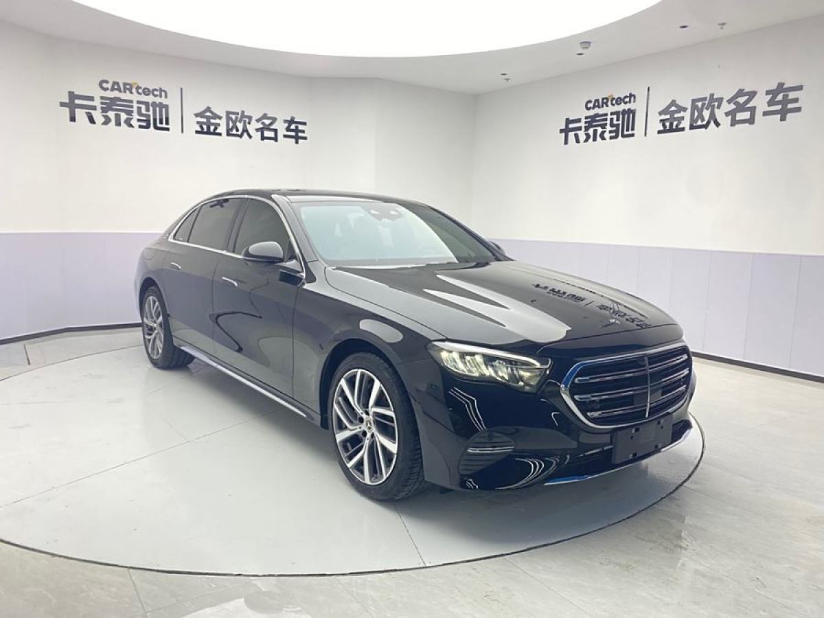 奔馳 奔馳E級  2024款 E 300 L 時(shí)尚型圖片