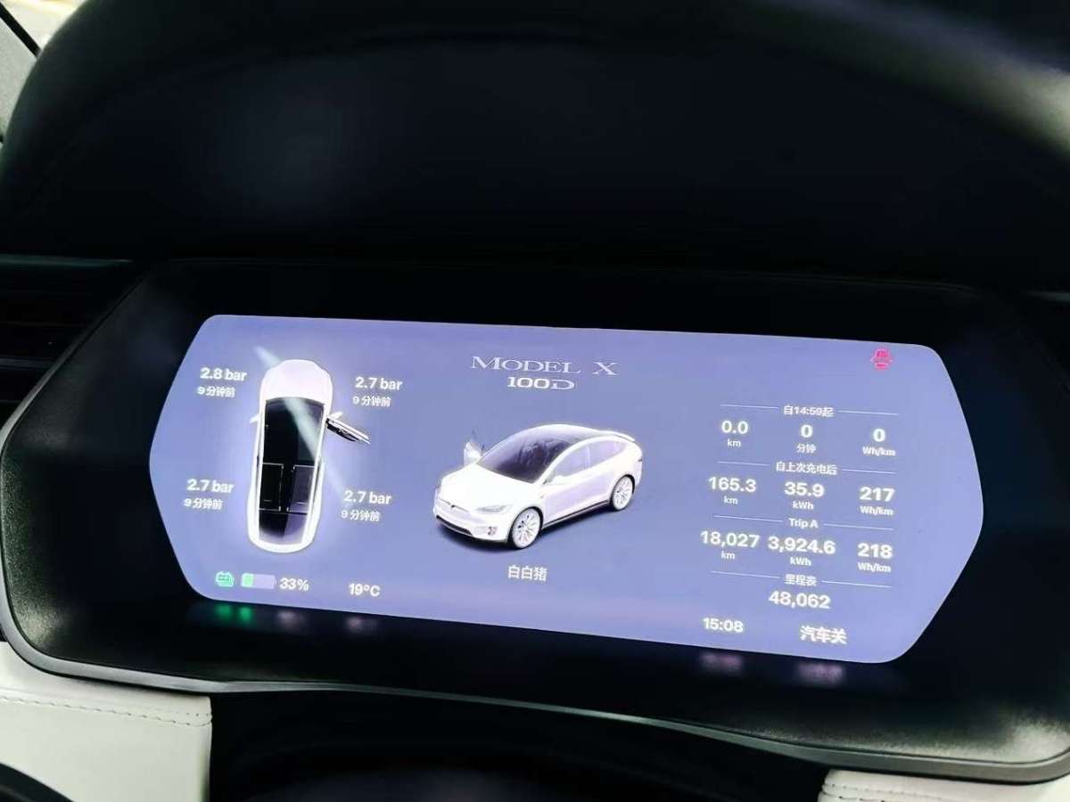 特斯拉 Model X  2017款 Model X 100D 長續(xù)航版圖片