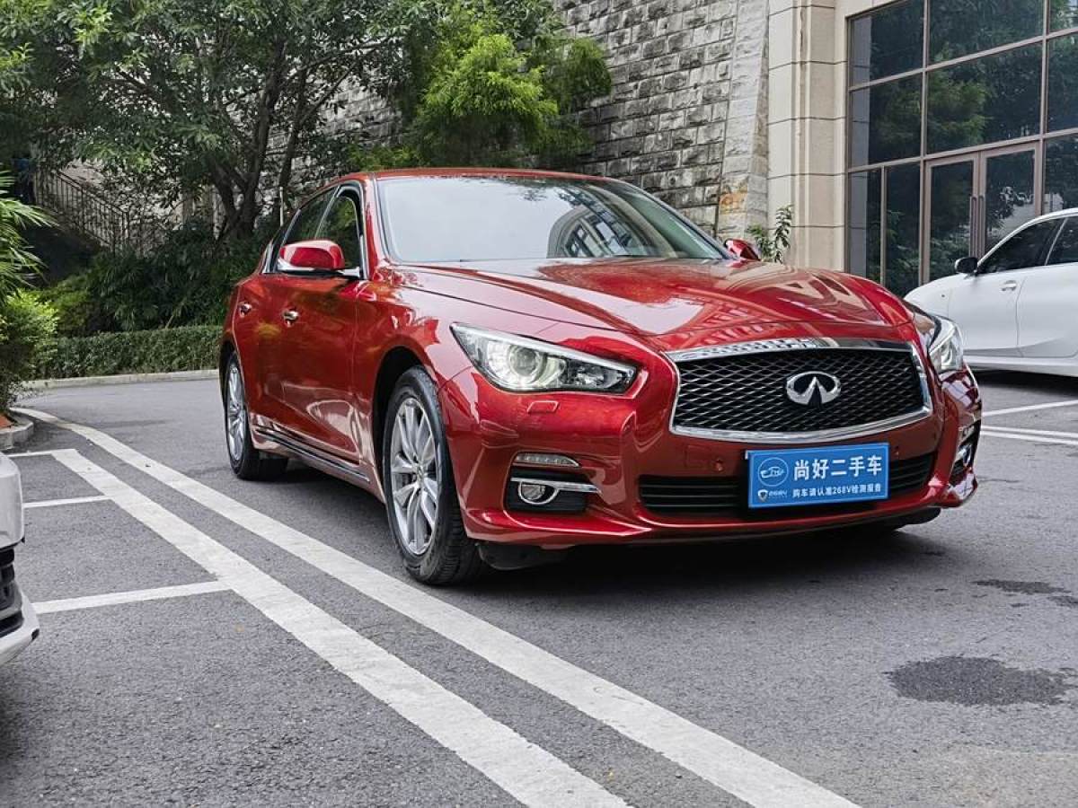 2014年1月英菲尼迪 Q50L  2015款 2.0T 悅享版